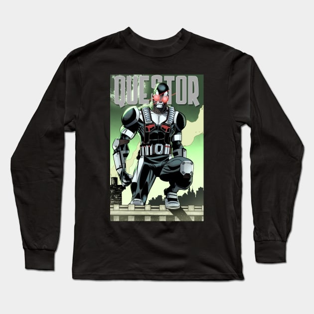 Questor (The Vigilantes) Long Sleeve T-Shirt by MentalPablum